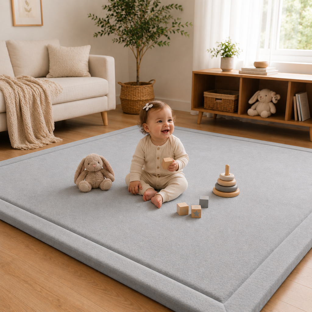 SnuggleNest Soft Touch Baby playmat (1.5m x 2m)