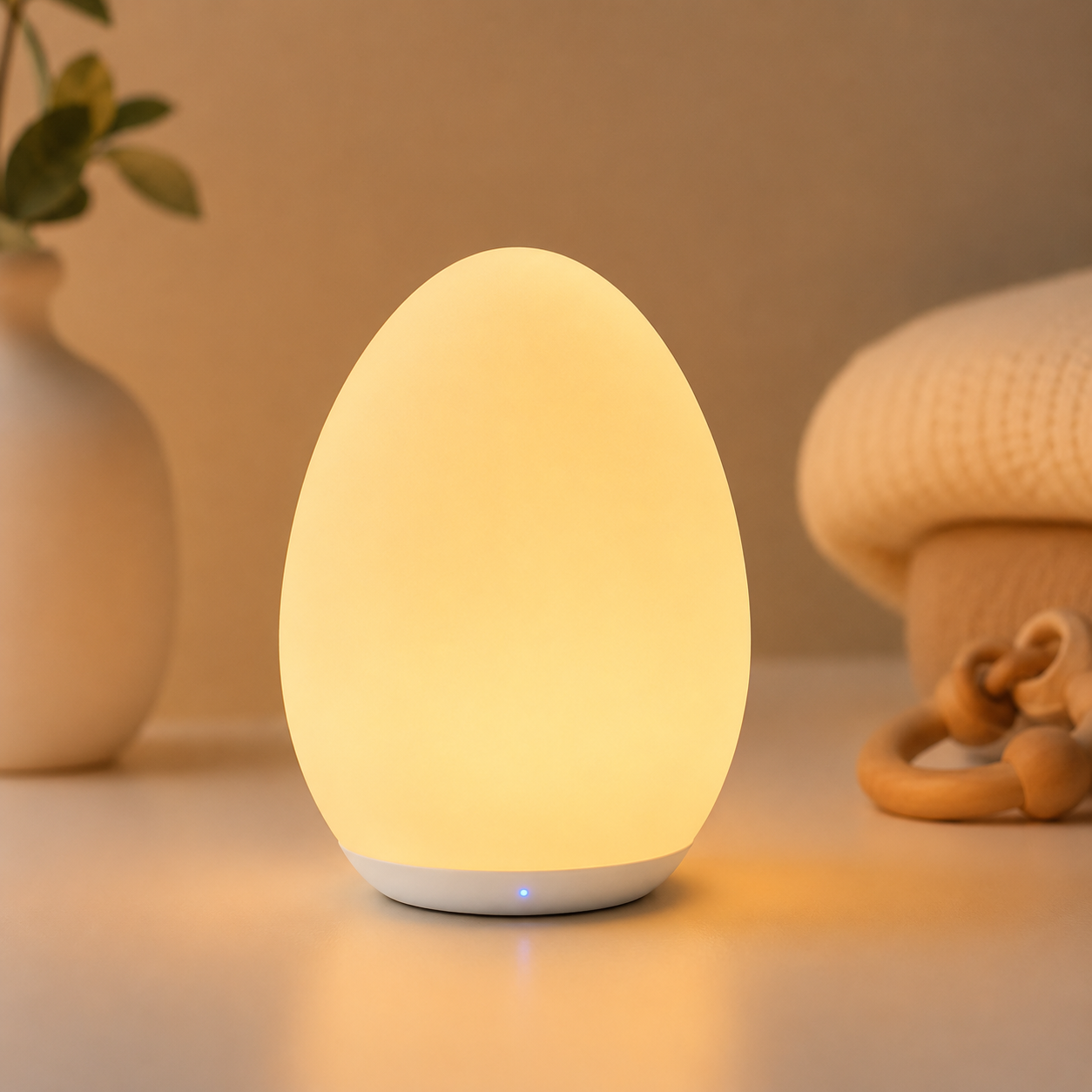 LED Infant Egg Silicone Night Light