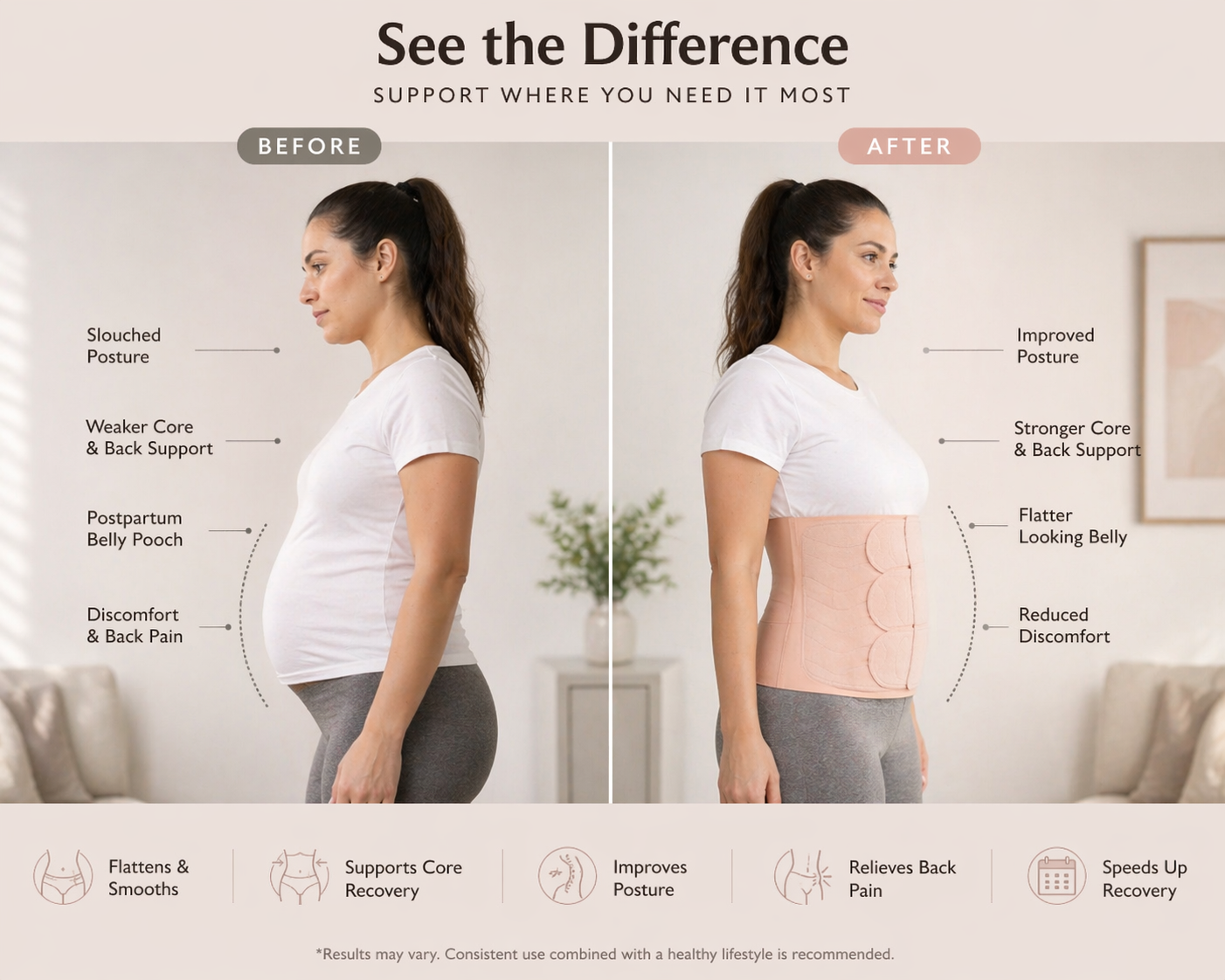 Postpartum Belly Wrap Band