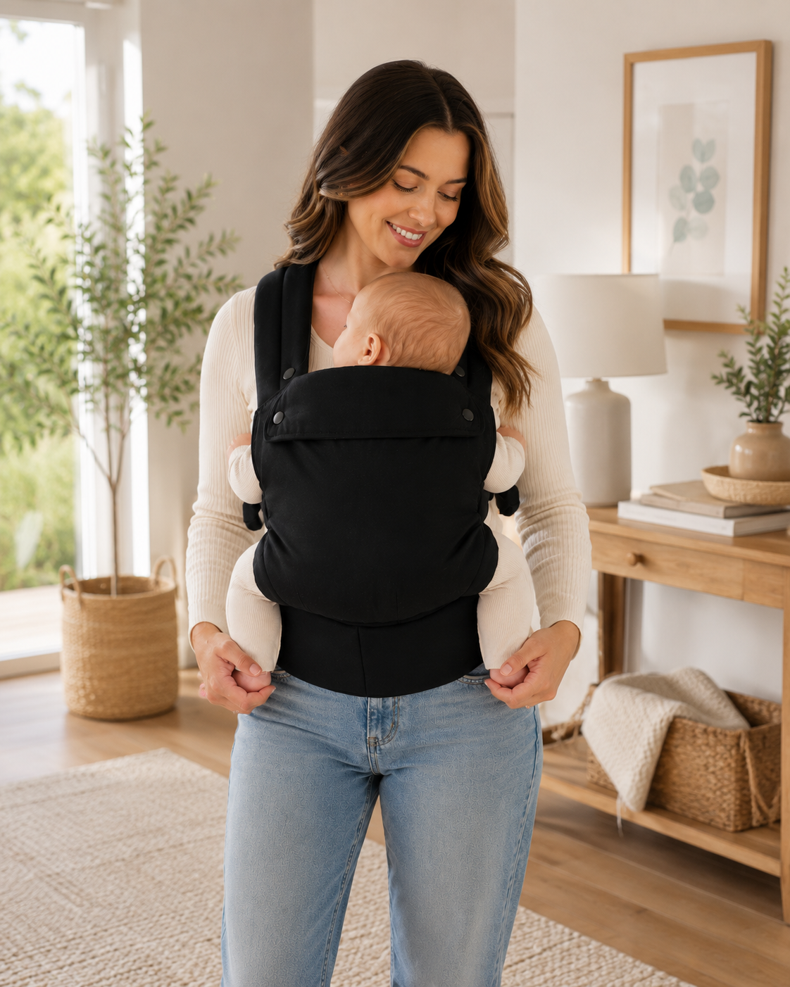 SnugggleNest Ergonomic Baby Carrier