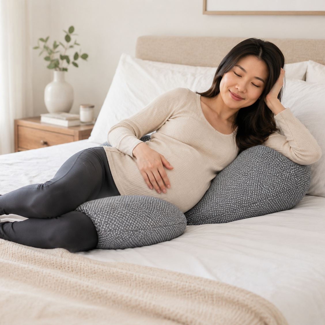 SnuggleNest Pregnancy Wedge Pillow