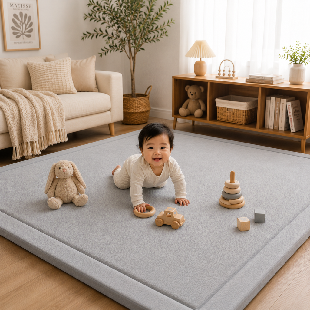 SnuggleNest Soft Touch Baby playmat (1.5m x 2m)