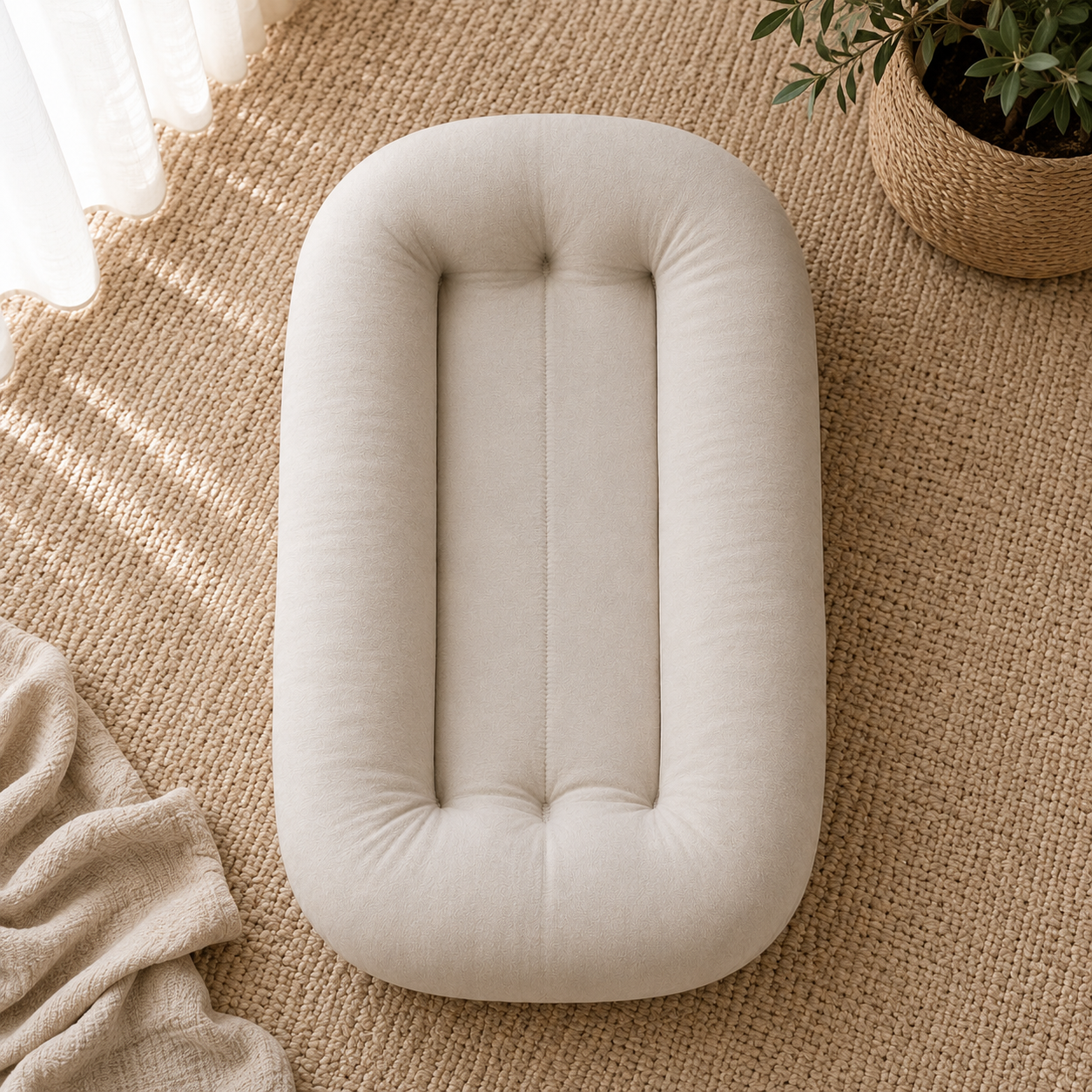 Ergonomic Infant Nest Lounger