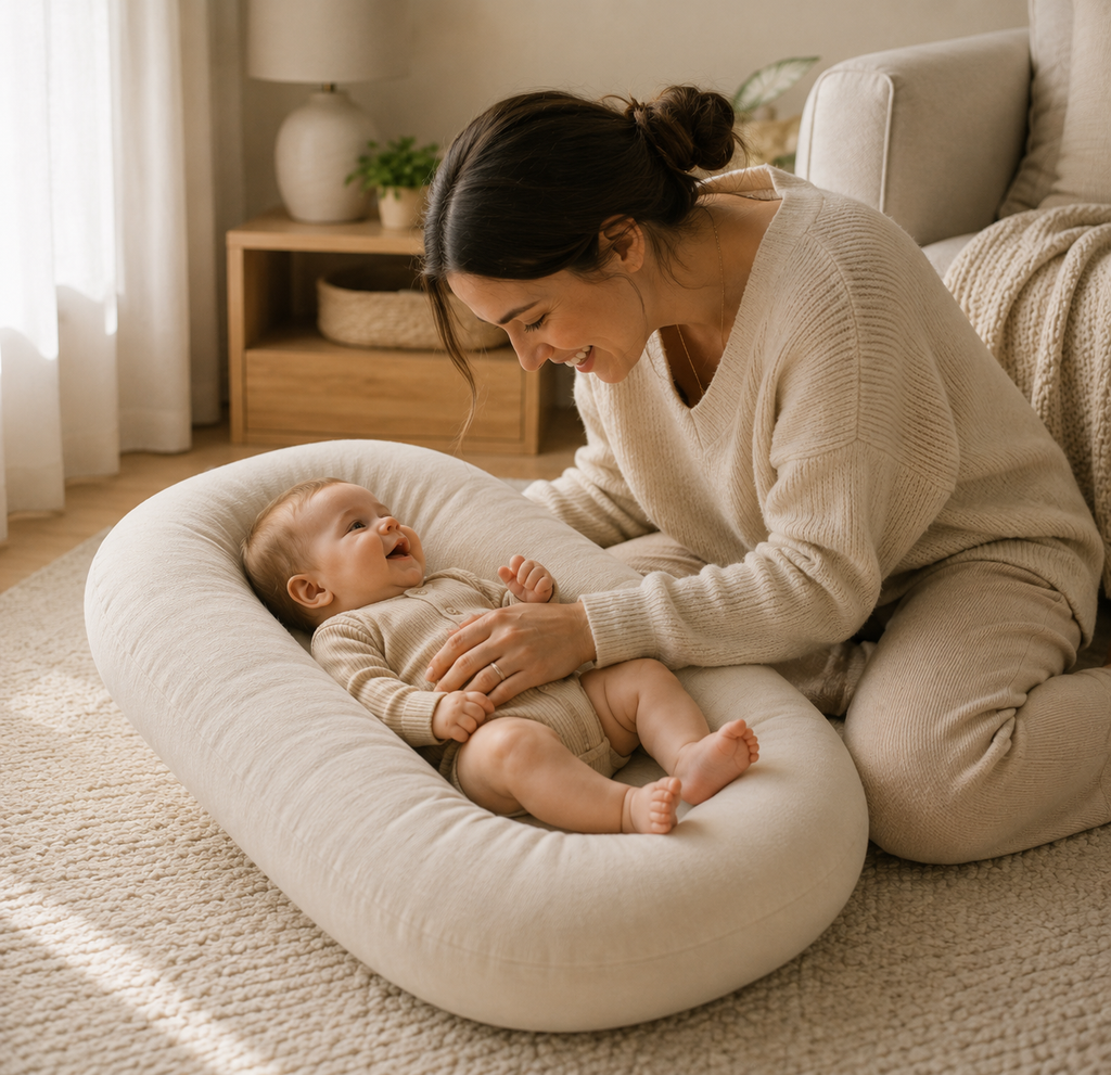 Ergonomic Infant Nest Lounger