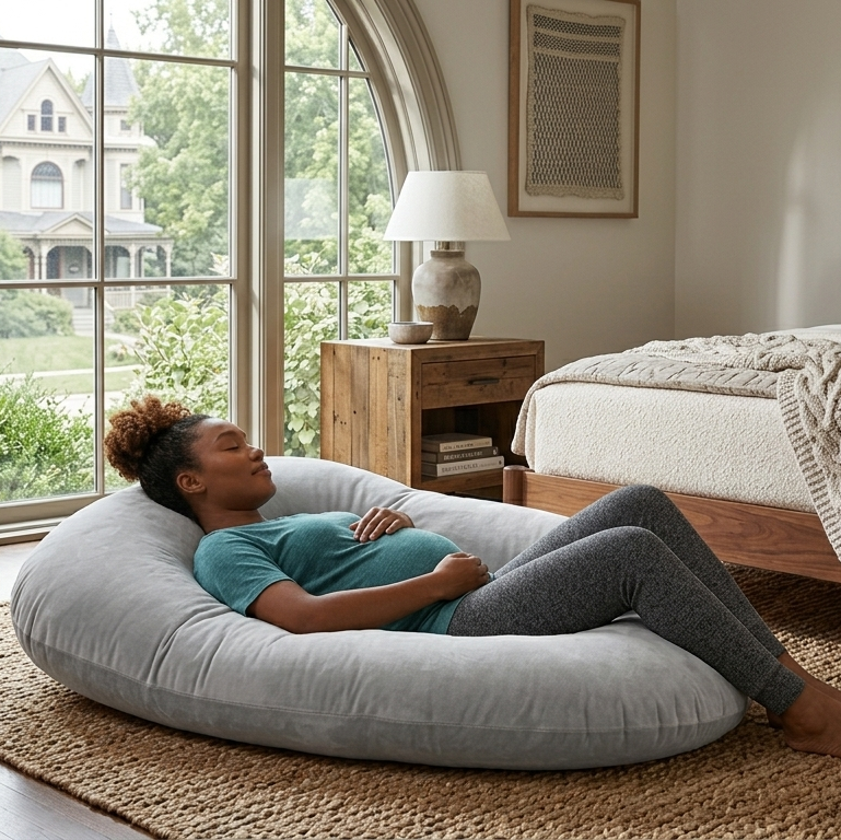 Huggable - U Shaped Maternity Body Pillow